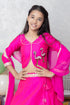 FLAMINGO AND DEER PINK LEHENGA SET